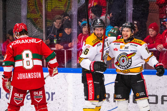 Luleås Einar Emanuelsson jublar