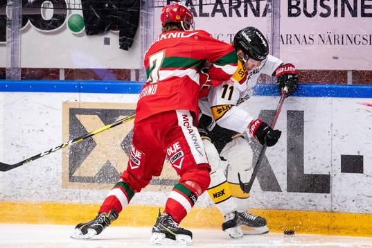 Moras Erlend Lesund och Luleås Petter Emanuelsson