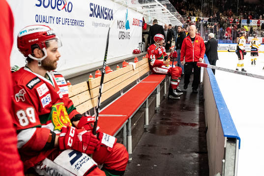 Moras Ryan Johnston och Matej Stransky deppar
