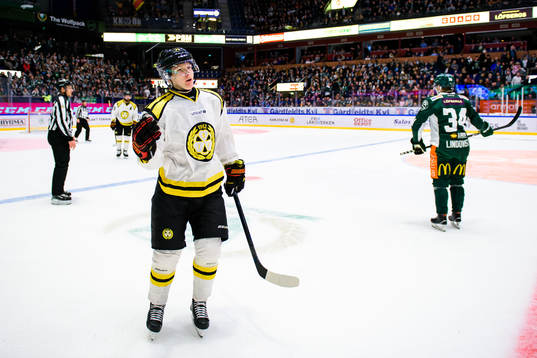 Brynäs Daniel Mannberg jublar