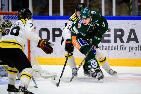 Brynäs Marcus Ersson och Färjestads Joakim Nygård