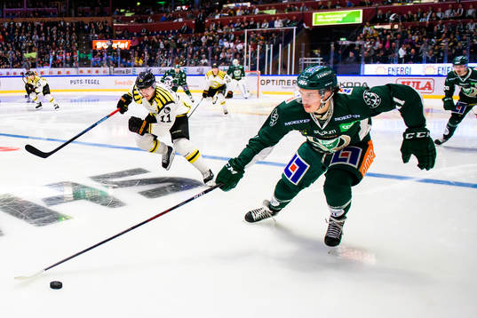 Brynäs Joel Kellman Färjestads Joakim Nygård