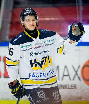 s Max Wennlund gör 1-1 och jublar