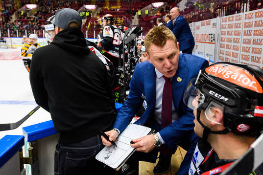 Malmö Redhawks assisterande tränare Jesper Mattsson