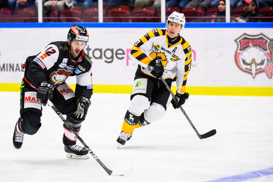 Malmö Redhawks Matias Lassen och Skellefteås Joakim