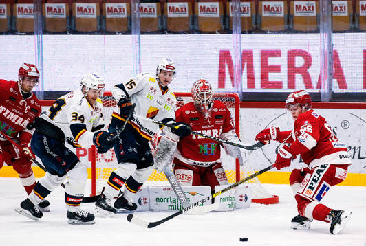 Timrås Filip Westerlund och Djurgårdens Daniel Brodin