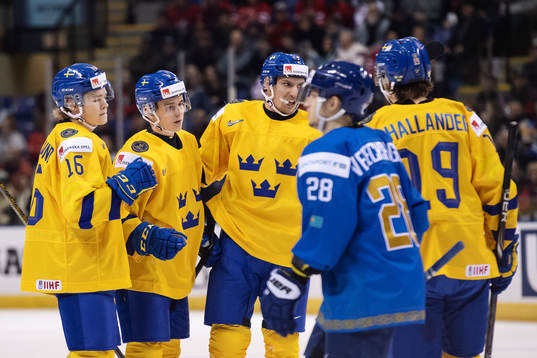 Filip Westerlund, Nils Lundkvist and David Gustafsson of