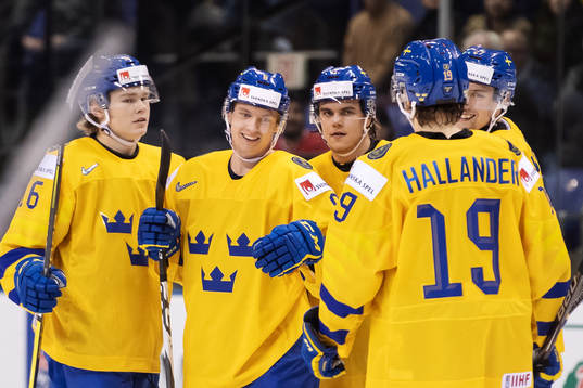 Filip Westerlund, Rasmus Sandin, Samuel Fagemo, David