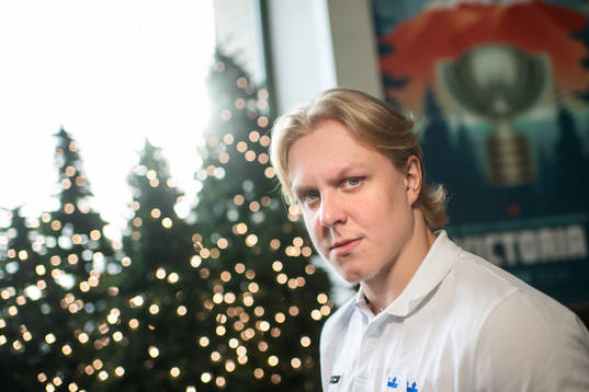 Fabian Zetterlund of team Sweden poses for a portrait at a