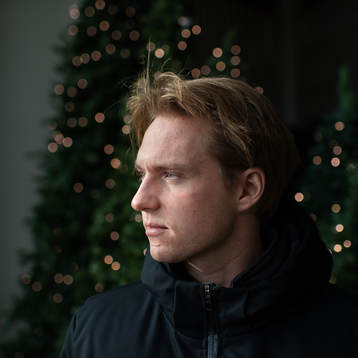 Rasmus Sandin of team Sweden poses for a portrait at a