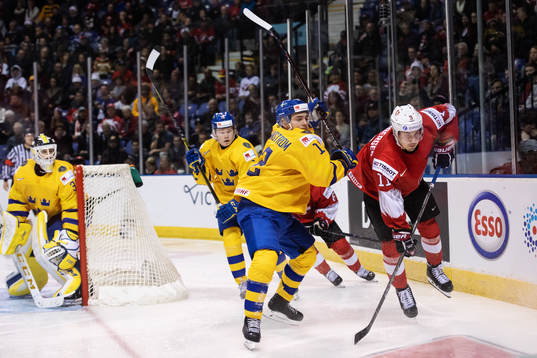 Erik Brännström of Sweden and Sven Leuenberger of