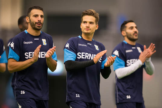 IFK Göteborgs André Calisir, Amin Affane och Sargon