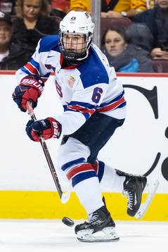 Jack Hughes of USA