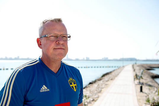 Head coach Janne Andersson of Sweden poses for a portrait