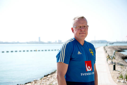 Head coach Janne Andersson of Sweden poses for a portrait