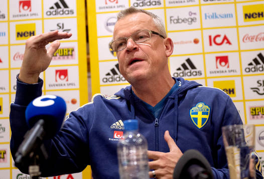 Head coach Janne Andersson of Sweden