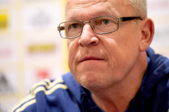 Head coach Janne Andersson of Sweden