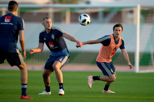 Sweden's Robin Jansson and Simon Thern