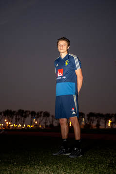 Sweden's Simon Thern poses for a portrait