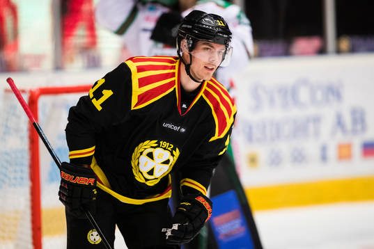 Brynäs Joel Kellman jublar