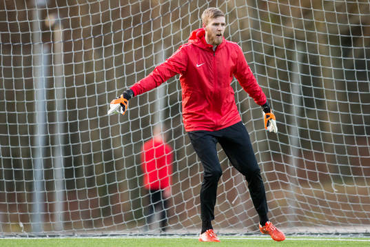Örgrytes målvakt Fredrik Andersson