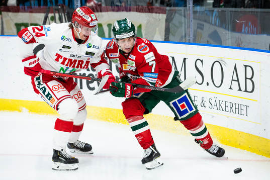 Timrås Andreas Molinder och Frölundas Pathrik Westerholm