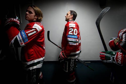 Frölundas Samuel Fagemo och Joel Lundqvist står redo för
