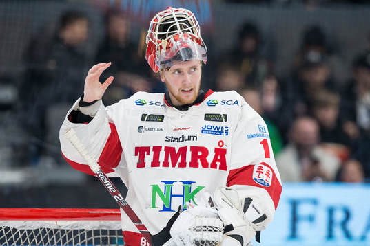 Timrås målvakt Victor Brattström