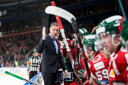 Frölundas tränare Roger Rönnberg