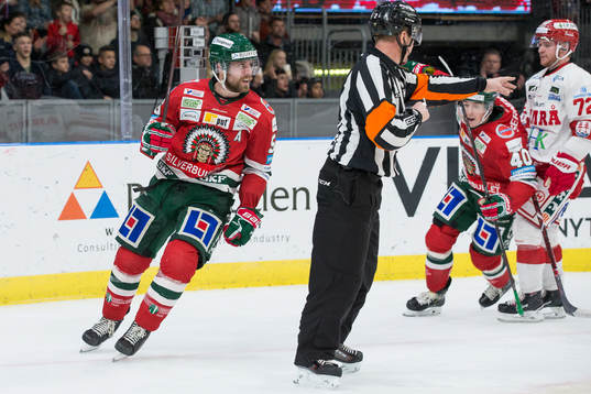 Frölundas Jonathan Sigalet jublar