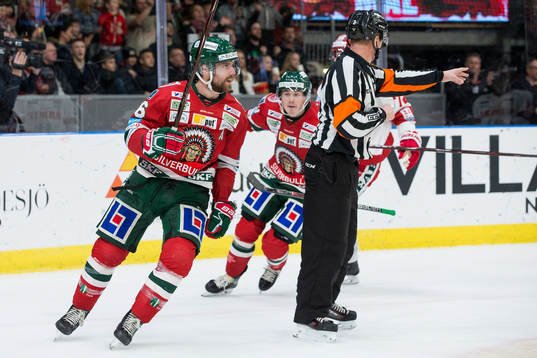 Frölundas Jonathan Sigalet jublar