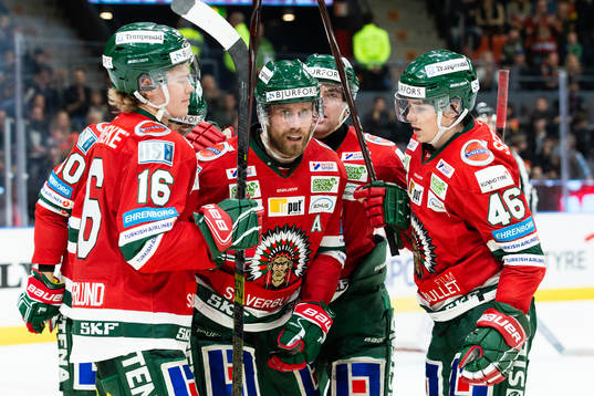 Frölundas Filip Westerlund, Jonathan Sigalet  och Oliwer