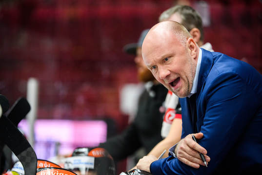 Malmö Redhawks tränare Peter Andersson