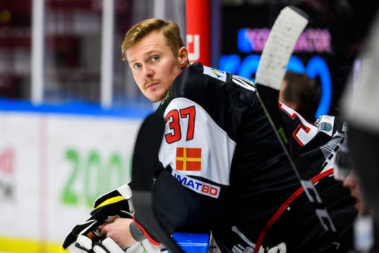 Malmö Redhawks målvakt Lars Volden