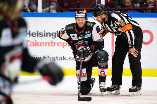 Malmö Redhawks Kim Rosdahl skadad