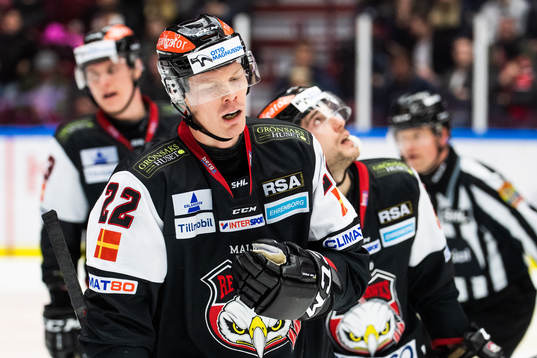 Malmö Redhawks Lars Bryggman deppar
