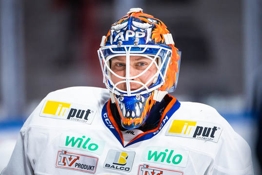 Växjös målvakt Viktor Fasth