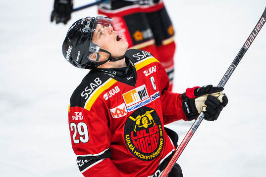 Luleås Erik Gustafsson deppar