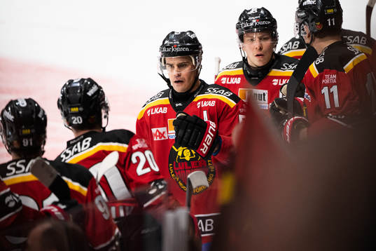 Luleås Karl Fabricius jublar