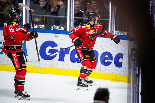 Luleås Karl Fabricius jublar