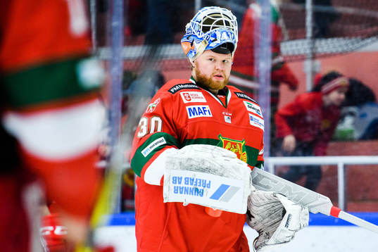 Moras målvakt Janne Juvonen