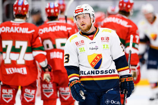 Djurgårdens Linus Hultström deppar
