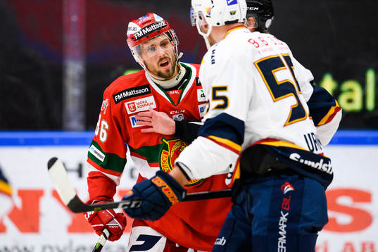 Moras Mathias Bromé och Djurgårdens Alexander Urbom