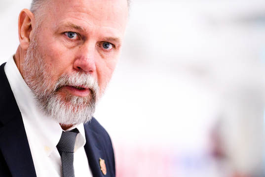 Moras tränare Mats Lusth