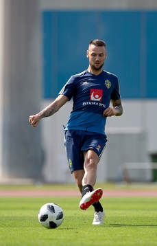 Sweden's Alexander Milosevic