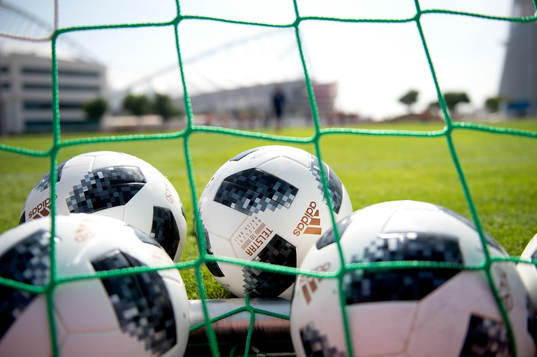 Balls in a goal