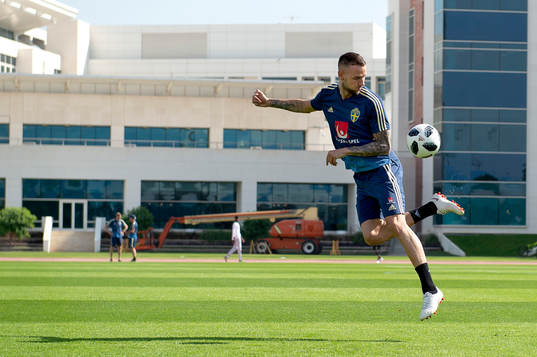 Sweden's Alexander Milosevic