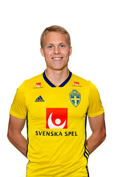 Sweden's Jonathan Augustinsson poses for a portrait