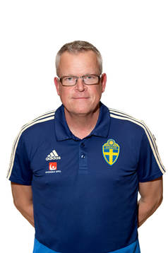 Sweden's head coach Janne Andersson poses for a portrait
