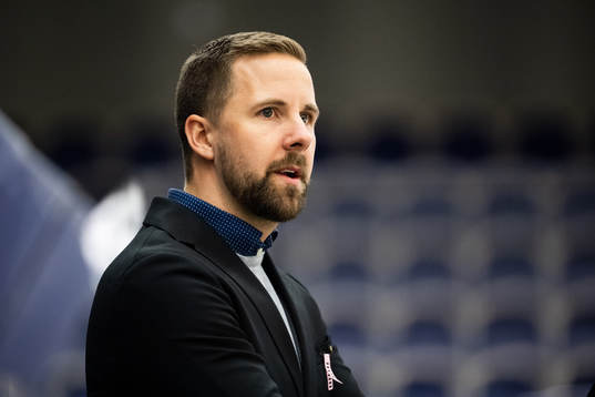 Panterns tränare Viktor Stråhle